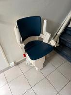 Otolift Modul-Air Smart traplift trap met bocht beige blauw, Ophalen, Zo goed als nieuw, Met bocht