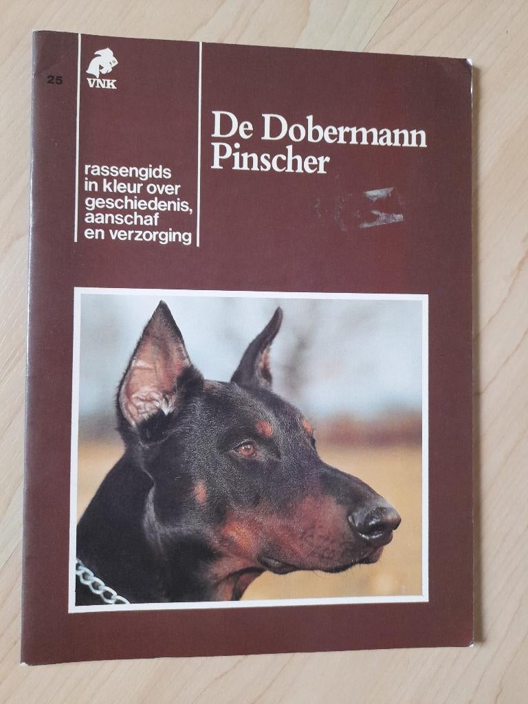 DE DOBERMANN PINSCHER RASSENGIDS IN KLEUR OVER GESCHIEDENIS, Ophalen of Verzenden, Gelezen