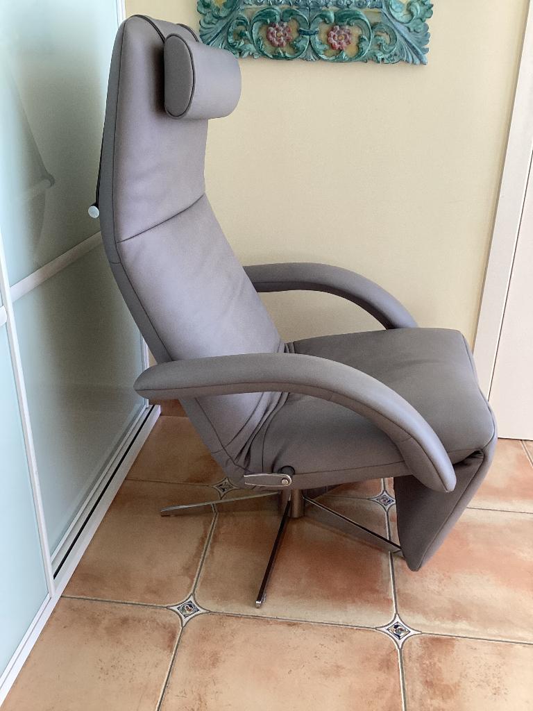 Showroomstaat!Jori relax Yoga+kussen, Huis en Inrichting, Leer, Ophalen of Verzenden, Zo goed als nieuw, Minder dan 50 cm