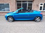 Peugeot 206 CC 1.6-16V Automaat / Clima / Leder, Gebruikt, Zwart, 4 cilinders, Cabriolet