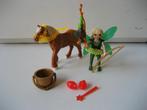 playmobil fairy diana met paard en valk, Ophalen of Verzenden, Zo goed als nieuw
