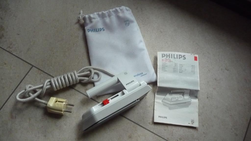 Philips reis strijkijzer "Stewardess", Caravans en Kamperen, Kampeeraccessoires, Ophalen of Verzenden