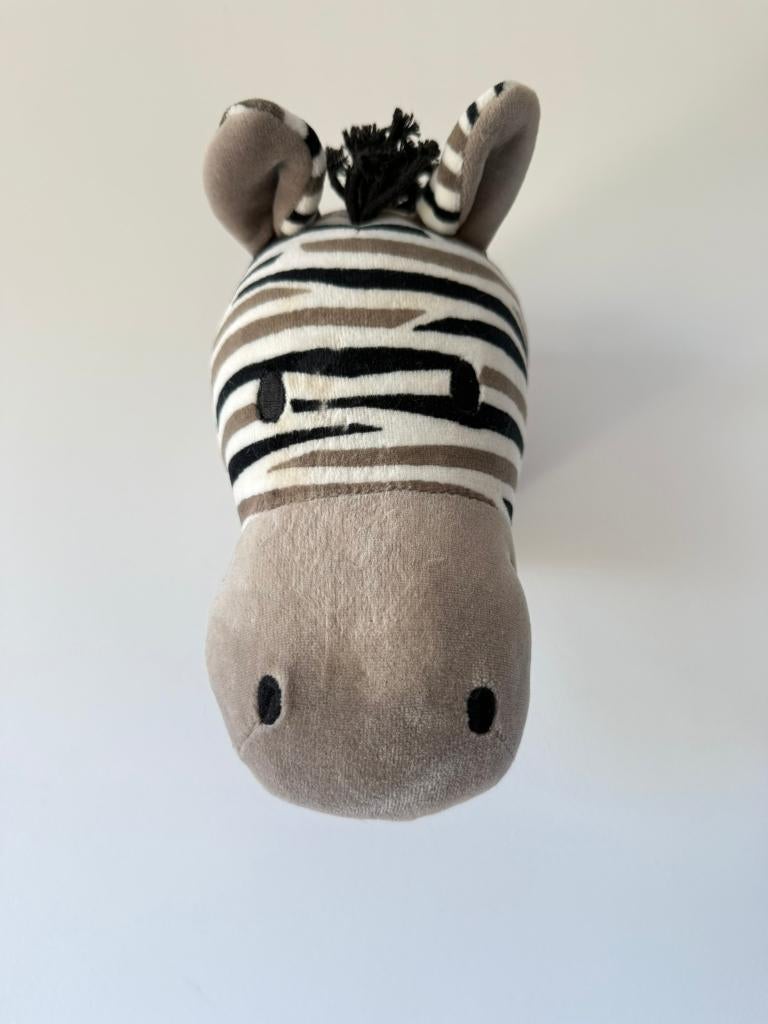 Knuffel muziek, wandspeeldoos zebra Zita / Happy Horse, Kinderen en Baby's, Speelgoed | Knuffels en Pluche, Gebruikt, Zwart, Ophalen of Verzenden