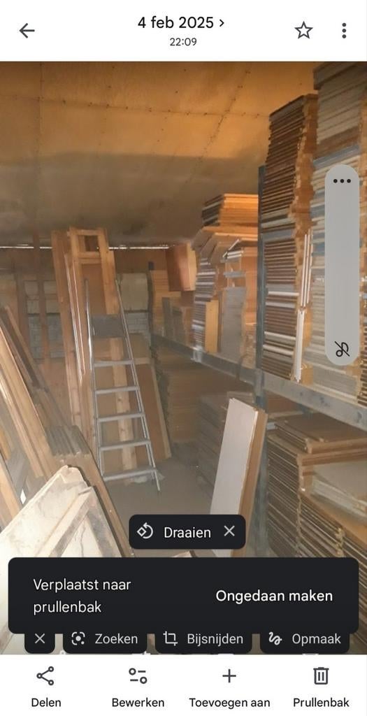 Diverse LUNDIA planken diverse afmetingen en staanders, Ophalen, Gebruikt