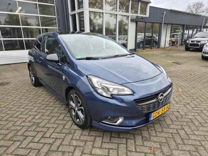 Opel Corsa 1.4 Turbo OPC line 150pk Recaro leder, Auto's, Opel, Bedrijf, Te koop, Corsa, ABS, Achteruitrijcamera, Airbags, Airconditioning