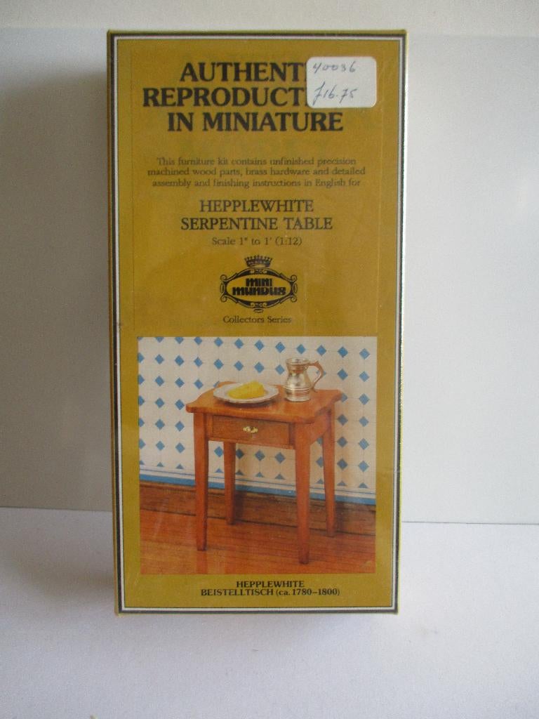 poppenhuis kastje bouwpakket, Ophalen of Verzenden, Zo goed als nieuw, Decoratie
