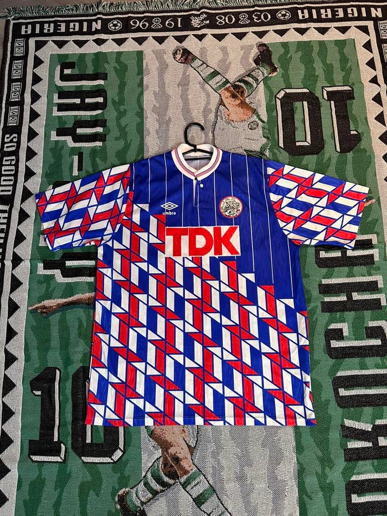 Origineel Ajax voetbal shirt uit 1989/91, Ophalen of Verzenden, Zo goed als nieuw, Shirt