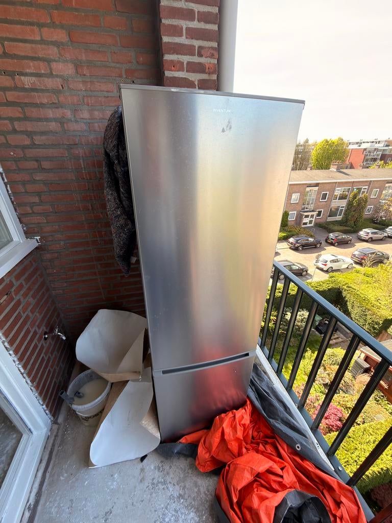Inventum Koel-vriescombinatie - Gebruikt, Ophalen, 150 tot 200 liter, Gebruikt, 60 cm of meer