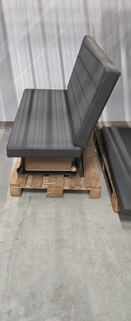 Slaapbank op rails 120x190 cm voor Transporter/bussen, Caravans en Kamperen, Camper-accessoires, Ophalen, Gebruikt