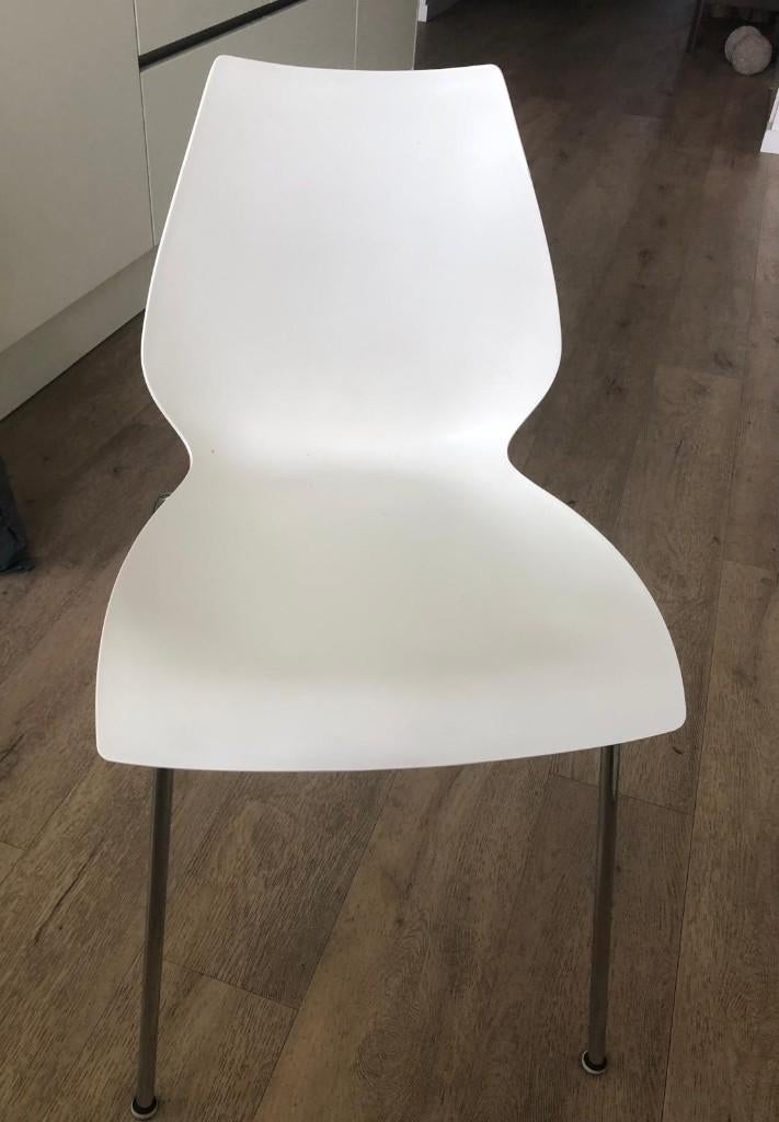 Eetkamerstoelen Kartell Maui Wit, Huis en Inrichting, Stoelen, Ophalen, Gebruikt, Wit, Kartell Maui