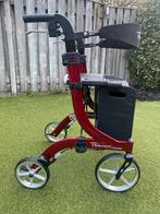 Travixx Deluxe M - Medipoint rollator +tas+rugband Topstaat!, Ophalen, Opvouwbaar, Zo goed als nieuw