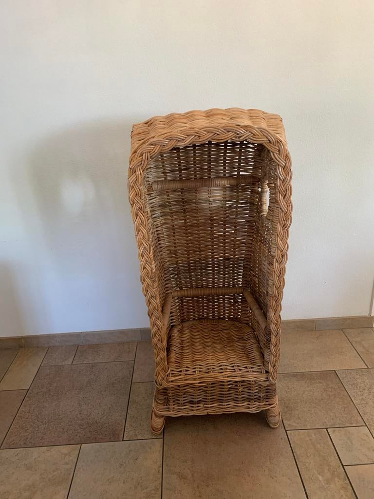 Rieten Rotan Kinder strandstoel- Perfect voor strand/tuin, Ophalen, Gebruikt, Overige typen