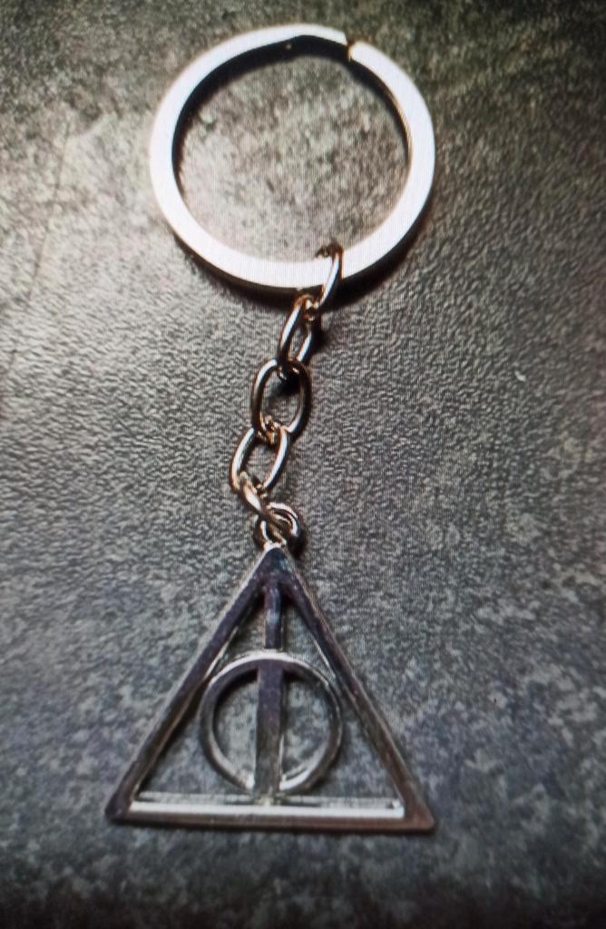 Harry Potter sleutelhanger, de 3 relieken., Verzamelen, Sleutelhangers, Nieuw, Ophalen of Verzenden