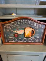 Reclame borden mancave, Ophalen, Reclamebord