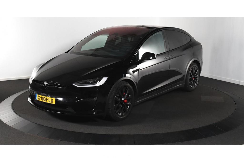 Tesla Model X Plaid AWD 6p. 100kWh 1020 PK ! (bj 2023), Auto's, Tesla, Automaat, Model X, 0 cilinders, Gebruikt