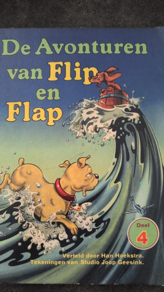 De Avonturen van Flip en Flap - Deel 4 - Han Hoekstra, Ophalen of Verzenden, Gelezen, Han Hoekstra, Fictie algemeen