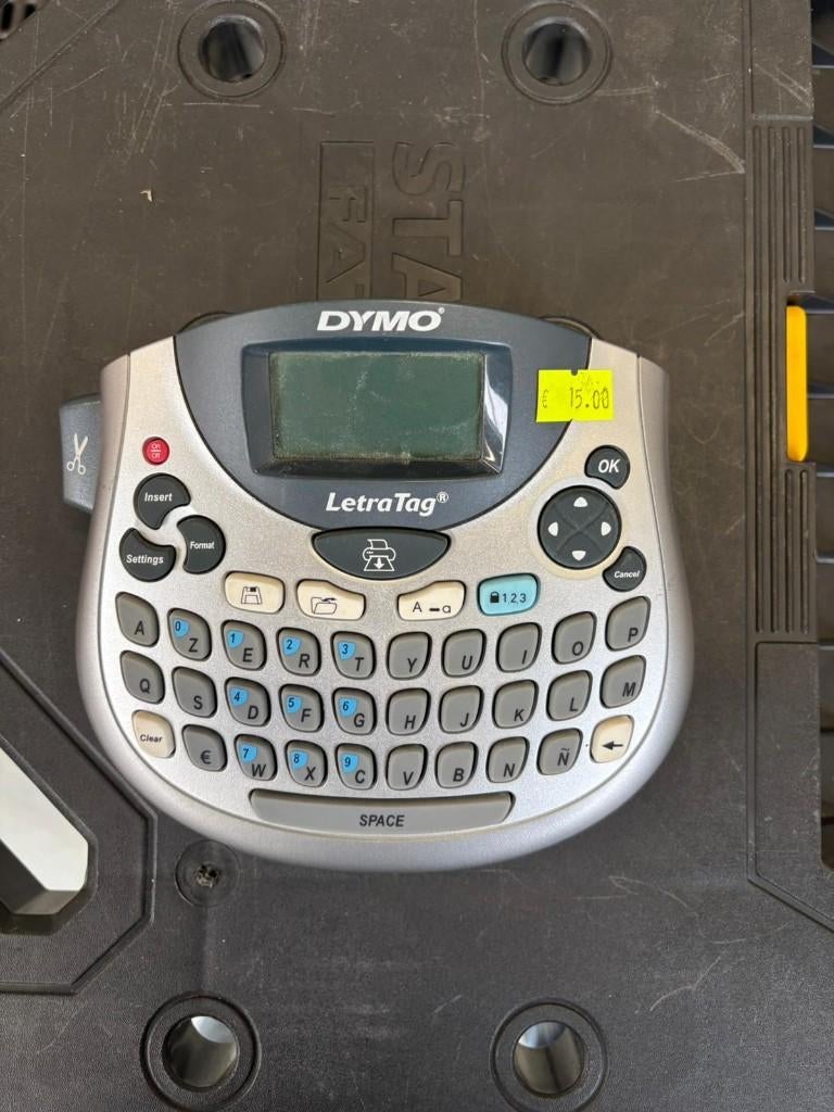 DYMO LetraTag, Computers en Software, Labelprinters, Ophalen of Verzenden, Gebruikt, Azerty, Dymo
