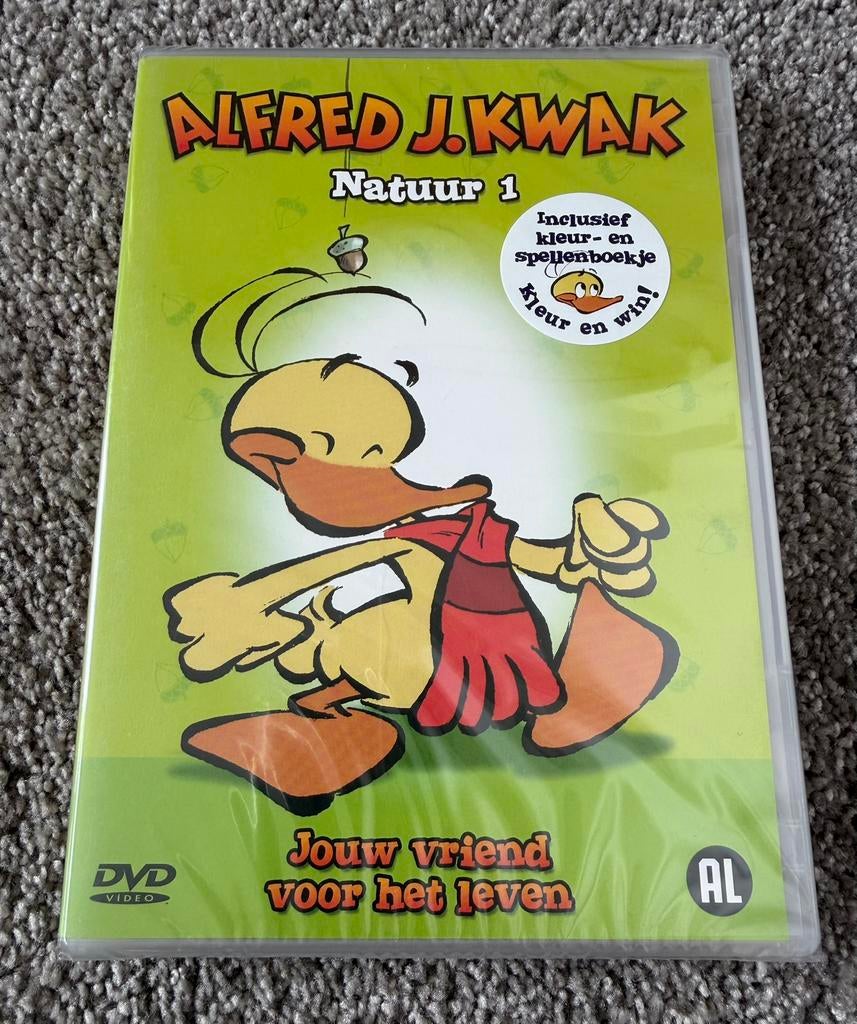 NIEUW - Alfred J. Kwak - Natuur 1 - DVD - Herman van Veen, Vanaf 16 jaar, Verzenden, Zo goed als nieuw, Amerikaans
