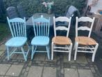 4 gratis stoelen, Huis en Inrichting, Ophalen, Gebruikt, Vier