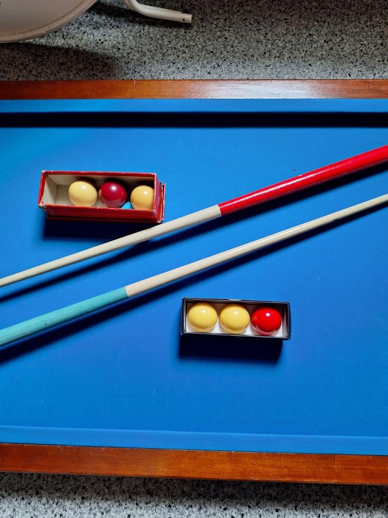 Tafel biljart, Sport en Fitness, Biljarten en Poolen, Ophalen, Gebruikt, Biljarttafel
