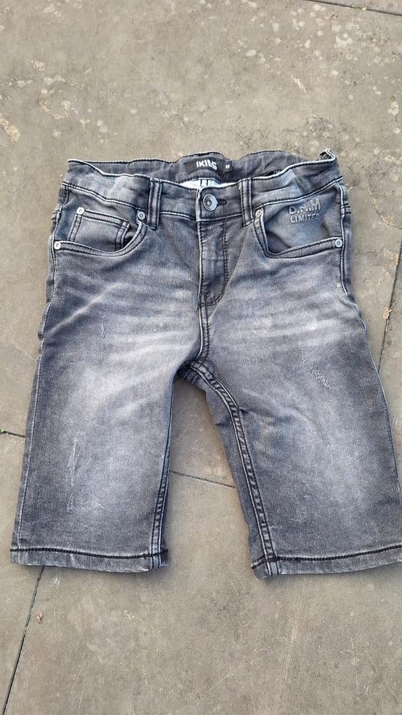 Zwarte korte spijkerbroek maat 158 europe kids, Kinderen en Baby's, Kinderkleding | Maat 158, Broek, Gebruikt, Europe Kids, Ophalen of Verzenden