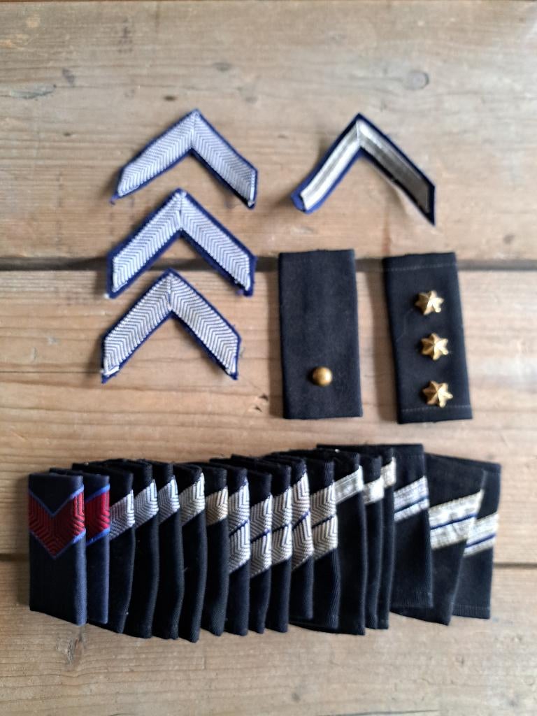 setje rangen koninklijke marechaussee, Verzenden, Landmacht, Nederland, Embleem of Badge