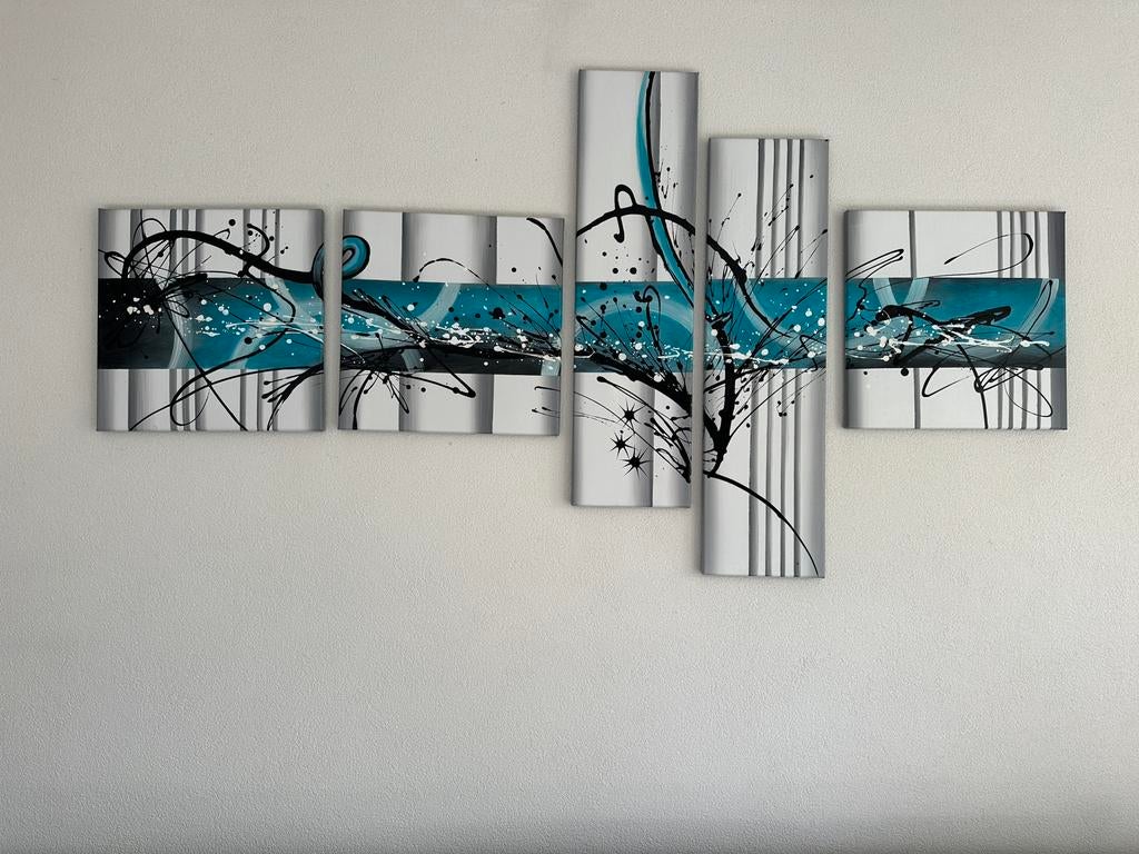 Schilderijen olieverf op canvas, Ophalen