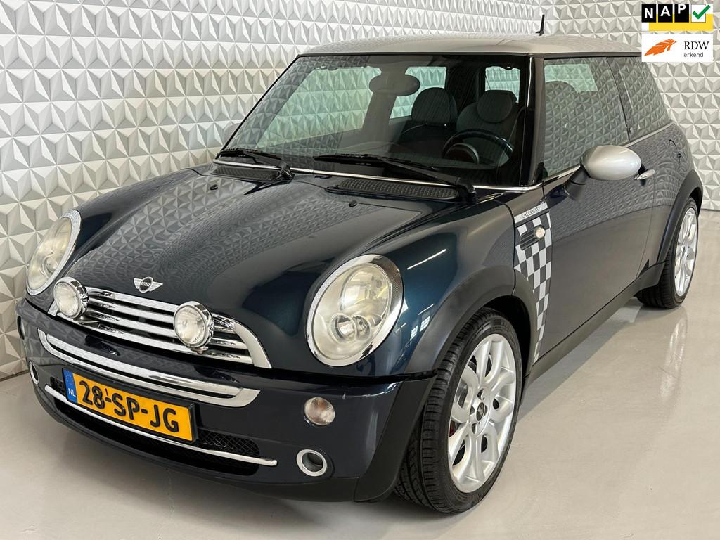 Mini Mini 1.6 Cooper Checkmate Airconditioning + half leder, Auto's, Mini, Voorwielaandrijving, 4 cilinders, Bedrijf, Handgeschakeld