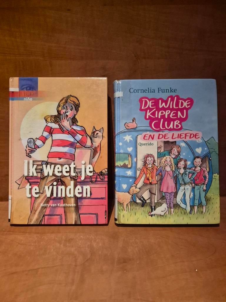 2 jeugdboeken: Ik weet je te vinden & De Wilde Kippen Club, Ophalen of Verzenden, Gelezen, Netty van Kaathoven, Cornelia Funke