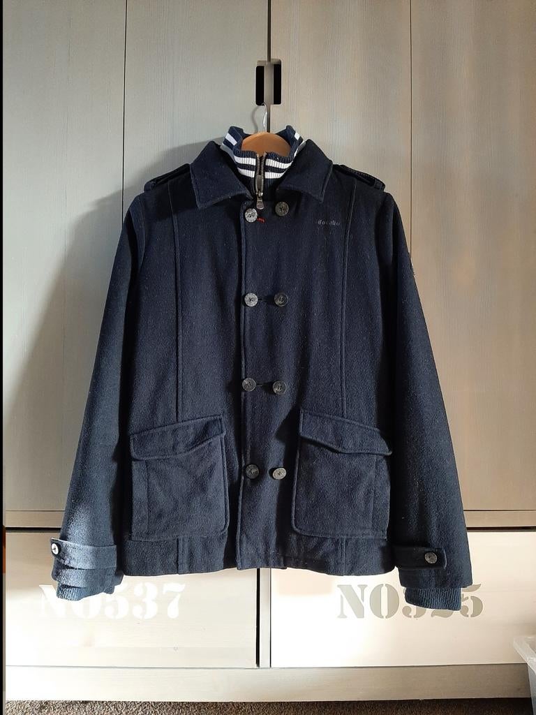 Gaastra jas winterjas donkerblauw maat 176., Gebruikt, Ophalen of Verzenden, Gaastra, Jongen