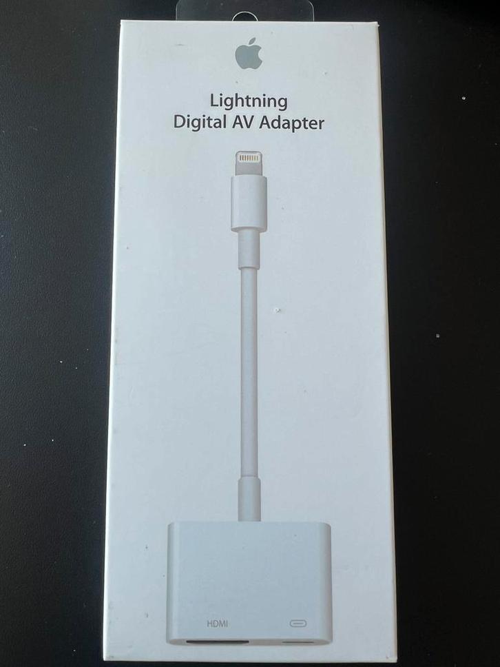 Apple Lightning Digital AV Adapter - MD826ZM/A, Audio, Tv en Foto, Audiokabels en Televisiekabels, Nieuw, HDMI-kabel, Minder dan 2 meter