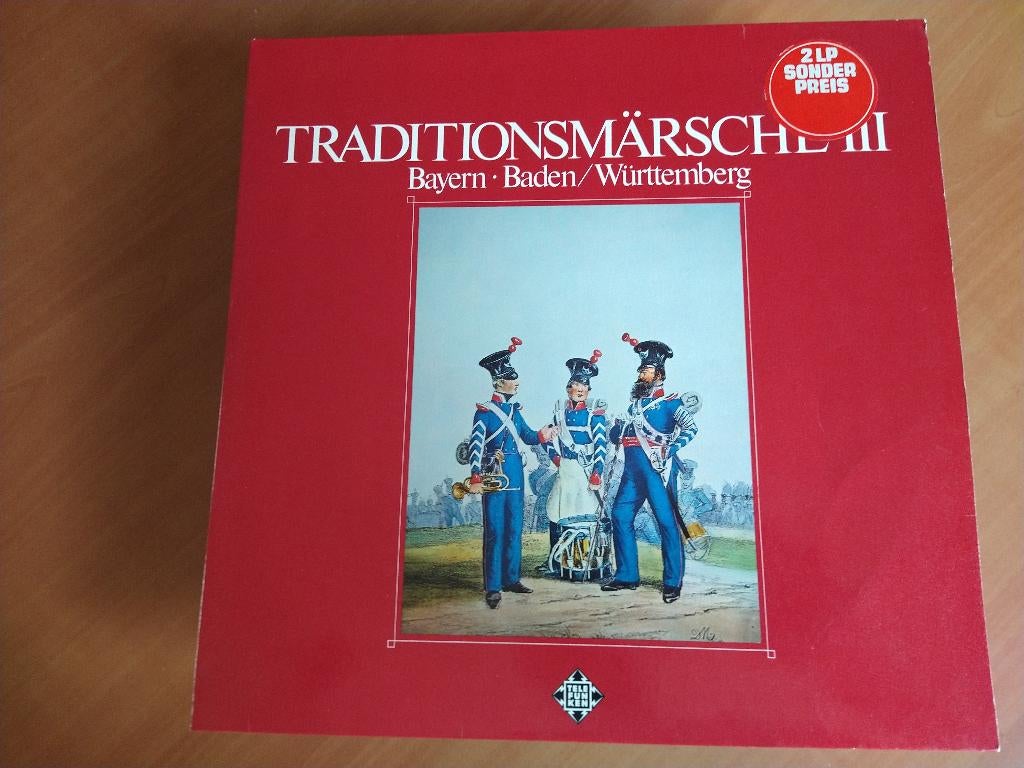 2-LP Traditionsmärsche III (Bayern • Baden/Württemberg), Ophalen of Verzenden, Zo goed als nieuw, 12 inch