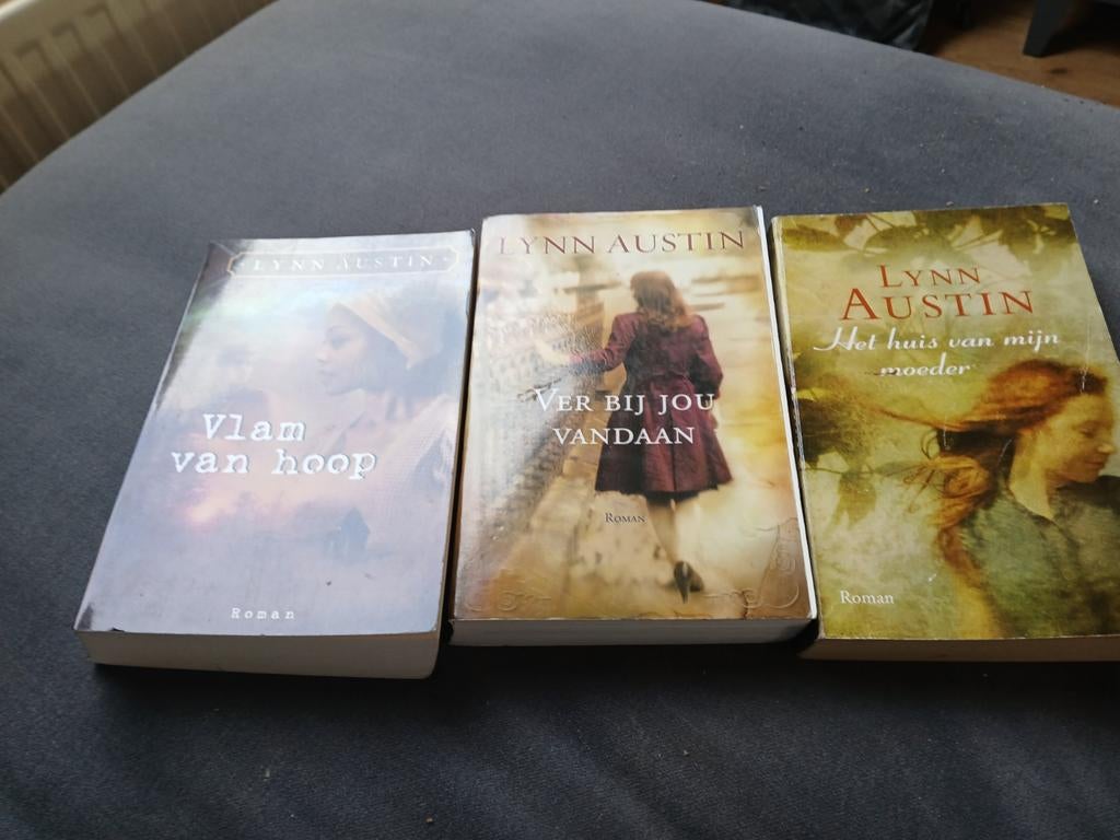 Lynn Austin: 3x oa Vlam van Hoop, Ver Bij Jou Vandaan, Het, Boeken, Ophalen of Verzenden, Gelezen, Lynn Austin, Amerika