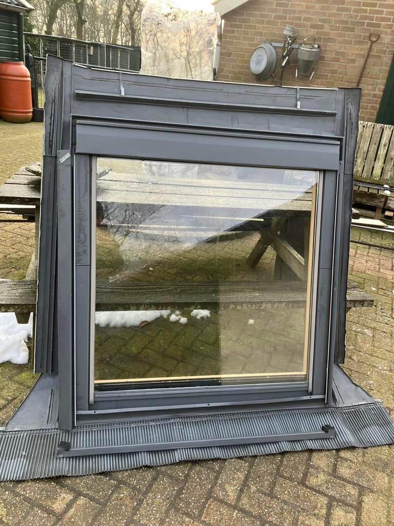 velux dakraam,GGL S06 114cm breed en 118cm hoog ., Ophalen, Gebruikt, 80 tot 120 cm, 80 tot 120 cm