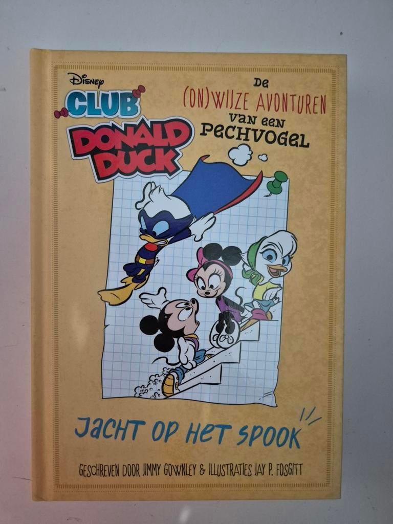 Club Donald duck boek nummer 2 Jacht op het spook, Eén stripboek, Ophalen of Verzenden, Gelezen