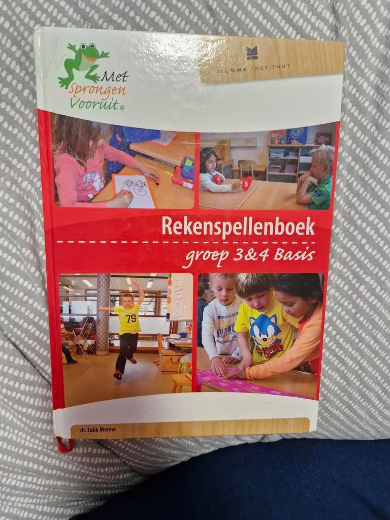 Rekenspellenboek groep 3&4 Met Sprongen Vooruit, Gelezen, Ophalen of Verzenden, Dr. Julie Menne, Beta