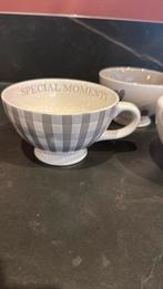 4 leuke kopjes / soepkommen van Bastion, Huis en Inrichting, Keuken | Servies, Ophalen of Verzenden, Zo goed als nieuw, Overige stijlen