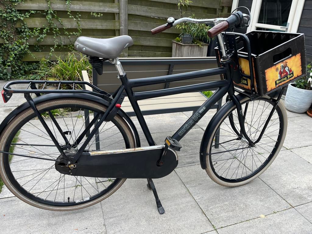 Cortina U4 transportfiets 28inch, Fietsen en Brommers, Terugtraprem, Gebruikt, Versnellingen, 53 tot 57 cm