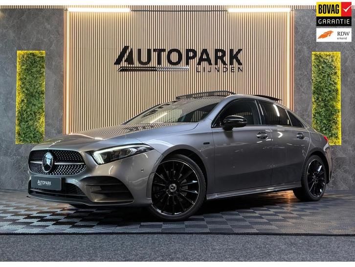 Mercedes-Benz A-klasse 250e Premium Plus |AMG|PANO|BURMESTER, Auto's, Mercedes-Benz, Bedrijf, Te koop, A-Klasse, ABS, Achteruitrijcamera