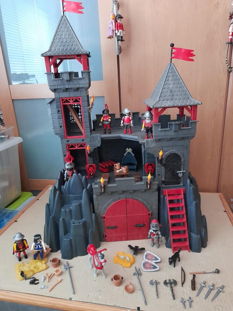 Playmobil ridderkasteel 3269, Ophalen of Verzenden, Zo goed als nieuw, Complete set