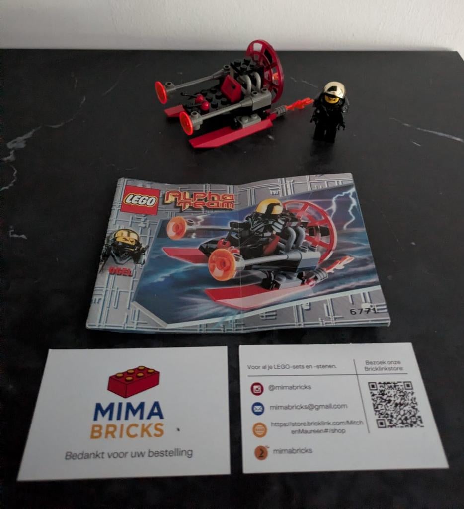 Lego Alpha Team 6771 Ogel's Command Striker Complete Set, Compleet, Gebruikt, Overige thema's, Lego