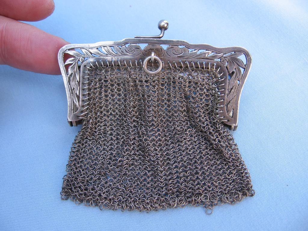 Tasje of beursje van ringen - ca. 1900, Ophalen of Verzenden