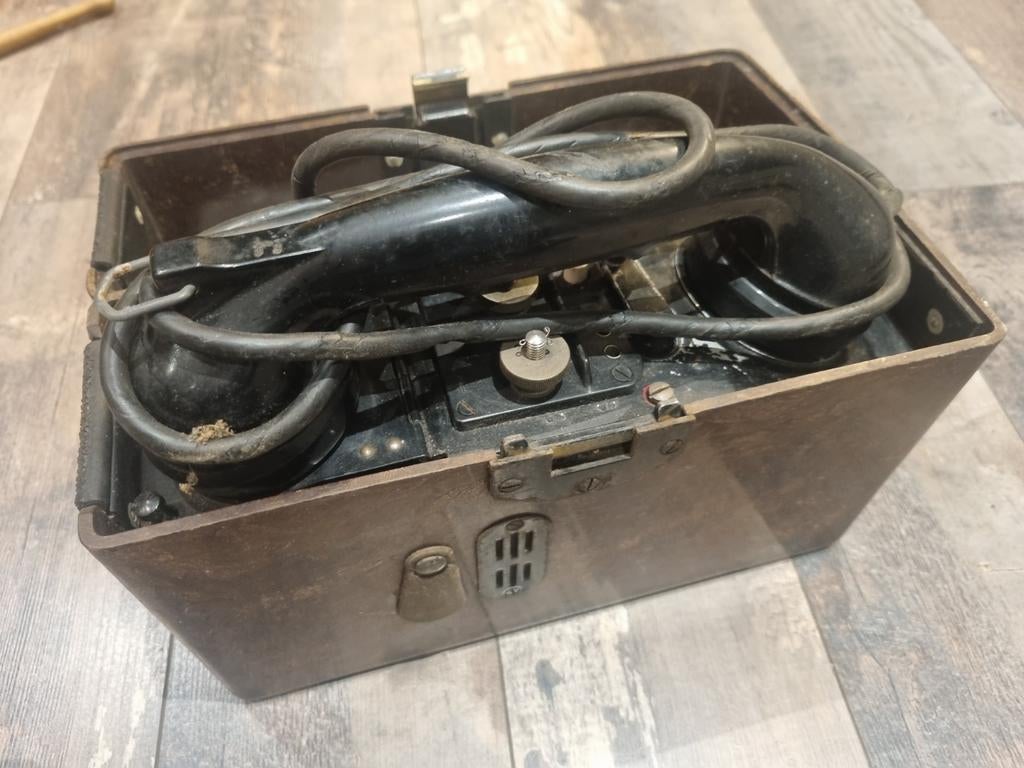 Duits WOII ff33 Feldfernsprecher veldtelefoon WaA 1939, Ophalen of Verzenden, Duitsland