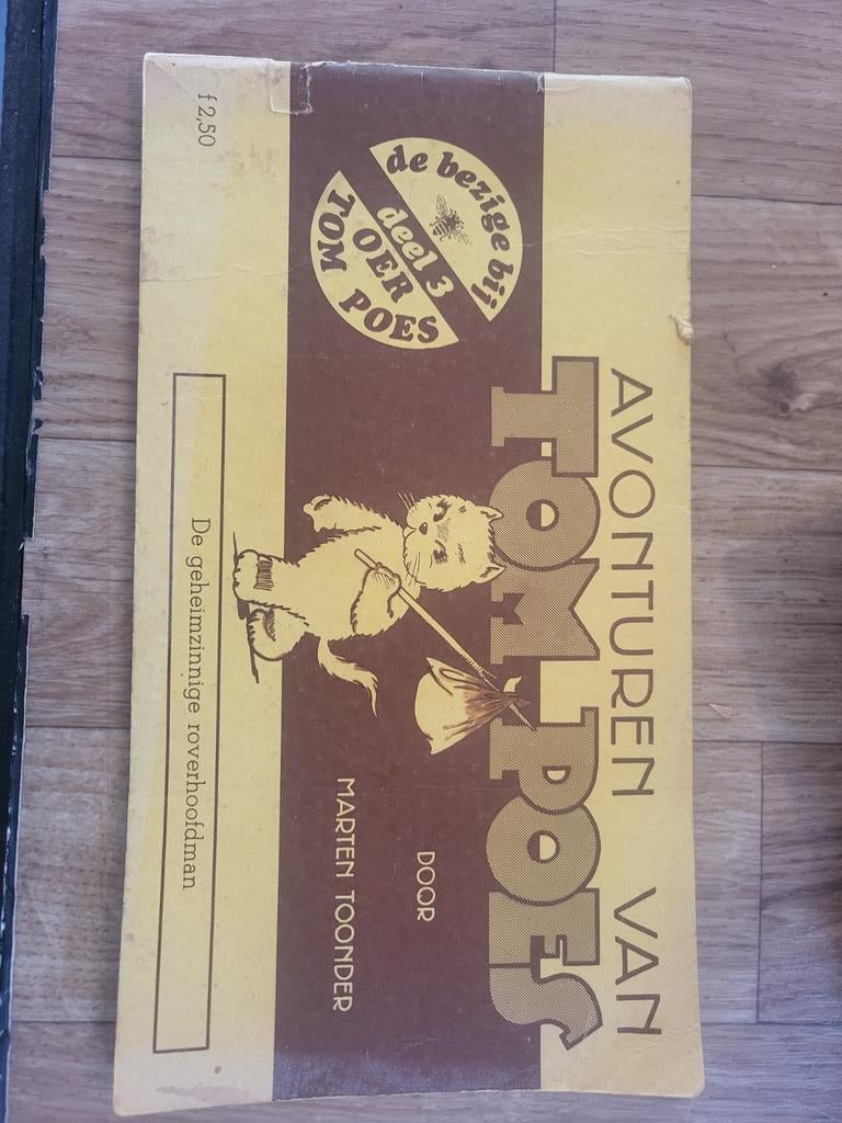 Oud boekje Tom Poes: De geheimzinnige roverhoofdman, Ophalen, Gelezen, Fictie algemeen