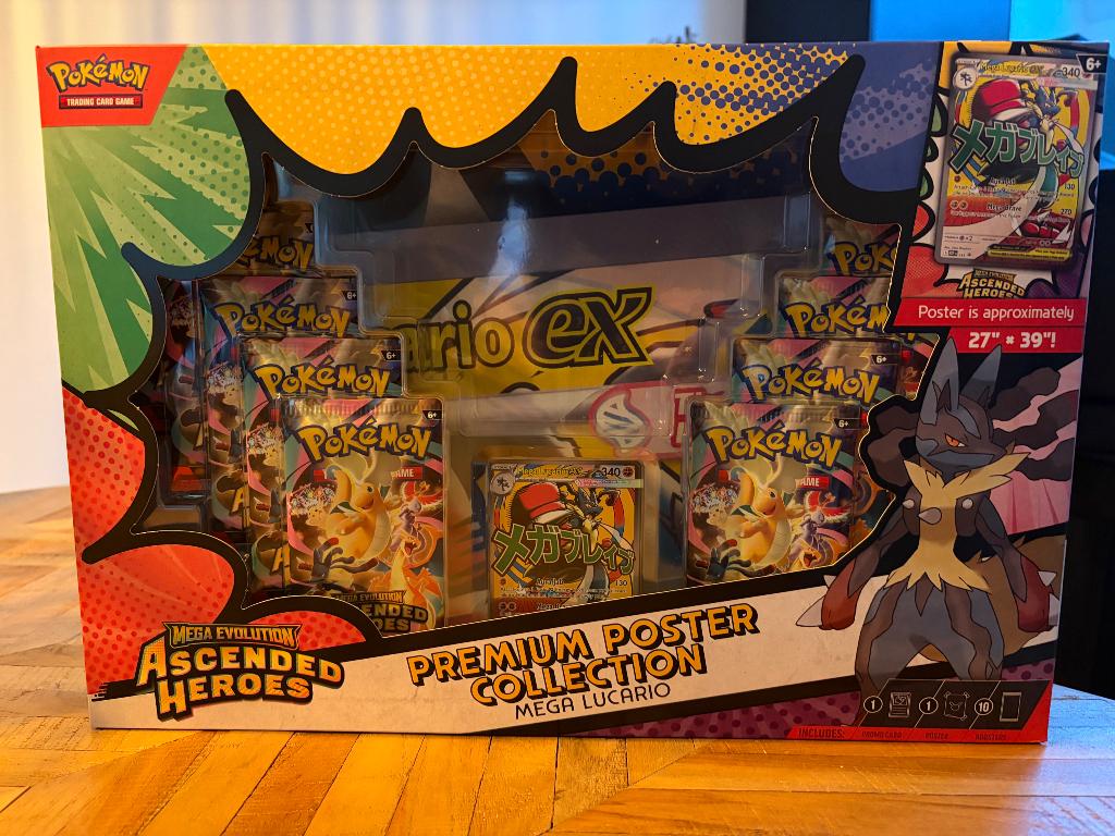 Premium poster collection Lucario & Gardevoir, Ophalen of Verzenden, Nieuw