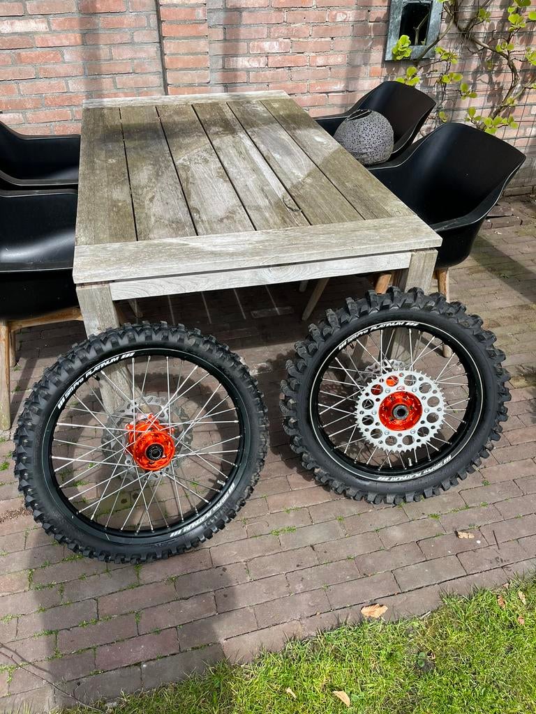 Zgan set sm pro crosswielen ktm,husqvarna,gasgas, Ophalen of Verzenden