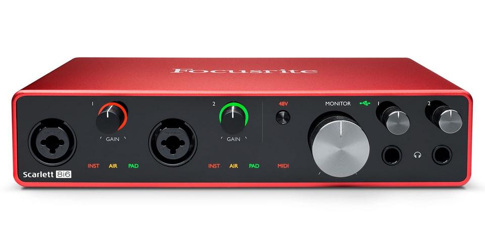 Focusrite Scarlett 8i6 3rd Gen Audio Interface, Ophalen of Verzenden, Nieuw, Audio