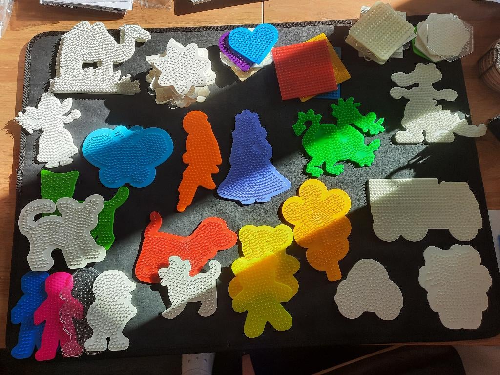 strijkkralen vormpjes, Kinderen en Baby's, Speelgoed | Educatief en Creatief, Ophalen, Gebruikt, Knutselen