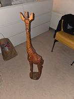 Houten Giraffe - handgemaakte, Ophalen, Nieuw, Minder dan 100 cm