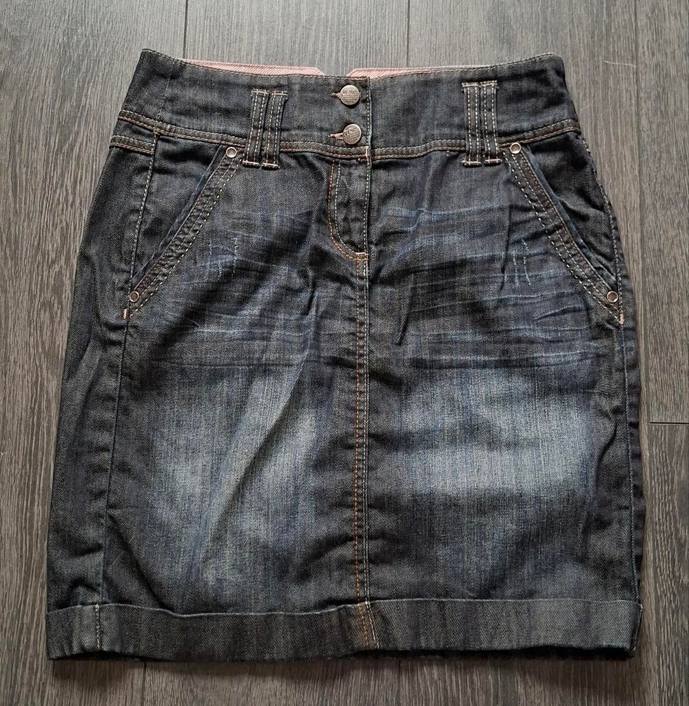 Spijkerrok Cache Cache, Kleding | Dames, Maat 38/40 (M), Blauw, Ophalen of Verzenden, Zo goed als nieuw